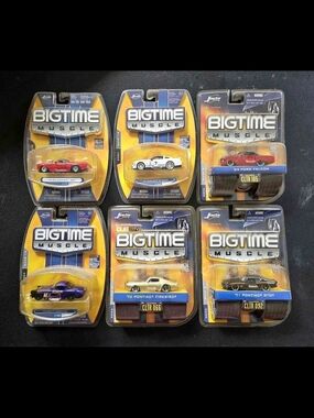 Bigtime Muscle Die-Cast Car Lot – Multiple Colors